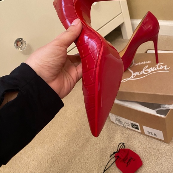 Kate 100 CALF ALI RED   
Christian Louboutin - Picture 6 of 12